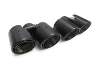 DesignTek Exhaust tail pipes Twin Carbon Fibre Effect for Porsche 997 - 3606409744, 06-8612-2, 152402-05, 99711115100, 99711115101, 99711198110, 99711198111, 99711115200, 99711115201, 99711198210, 99711198211, 99711198234, 99711198134